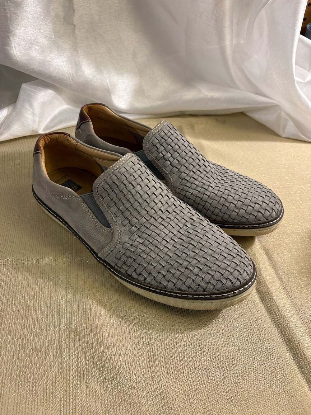 Johnston & Murphy McGuffey Woven Slip-On Shoes